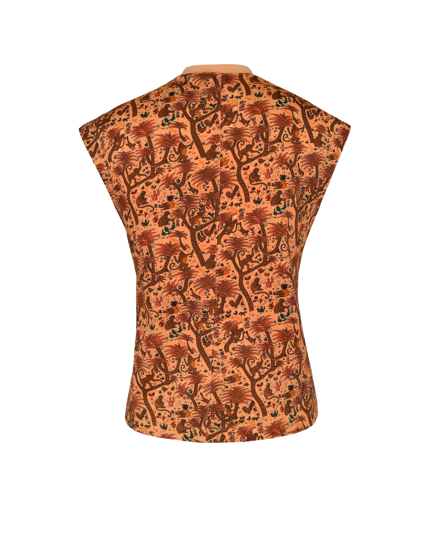 MONKEY TEE - PEACH