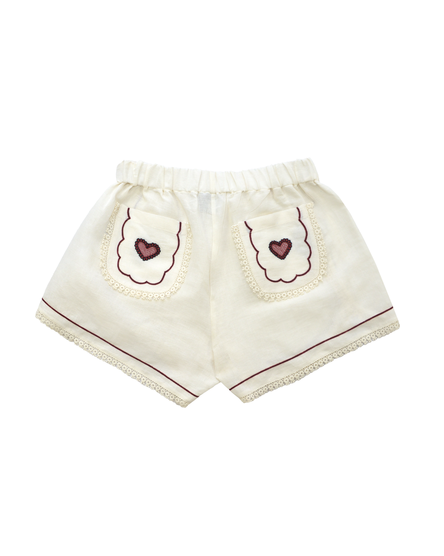 OLGA SHORTS - WHITE