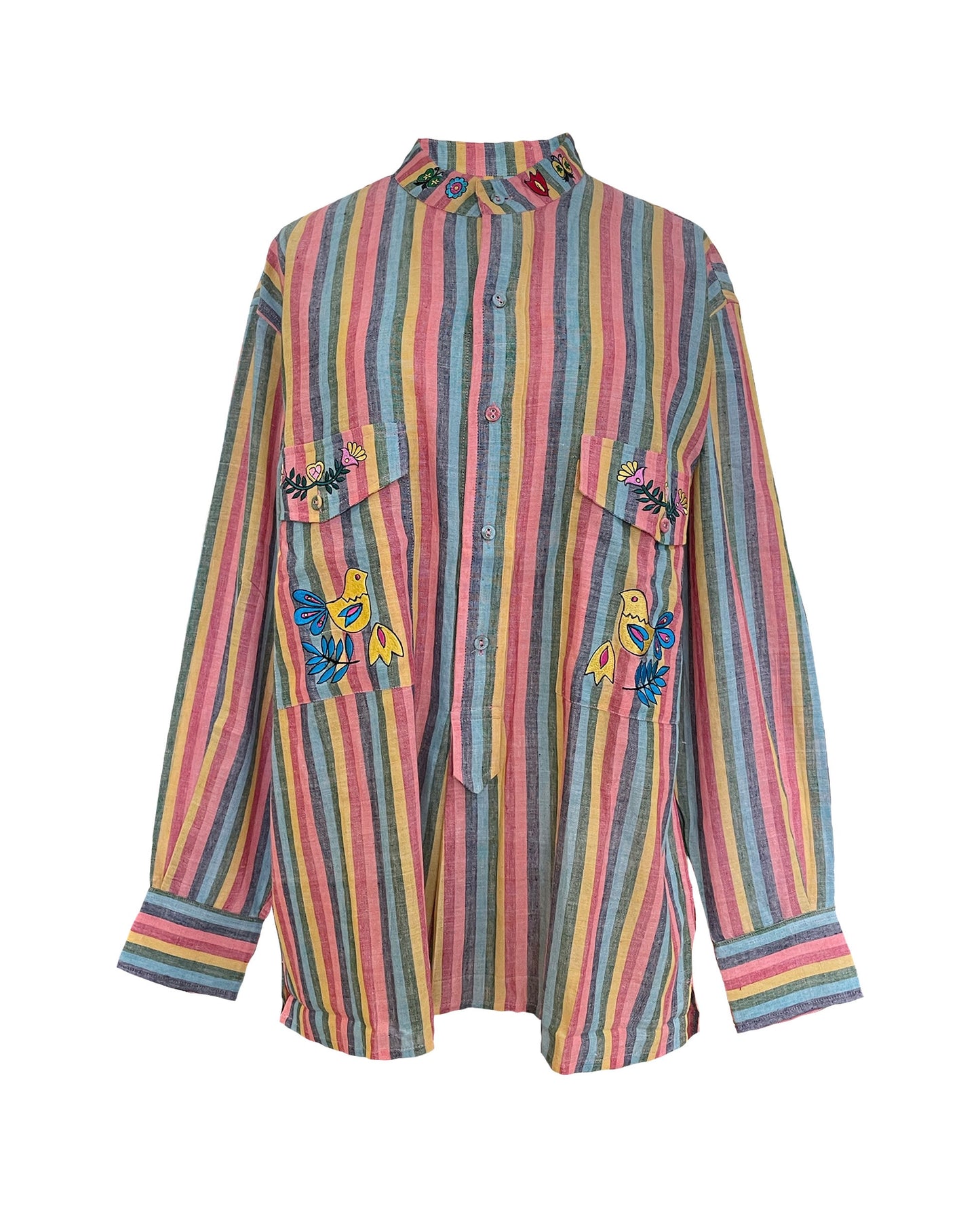 POWER POCKET SHIRT - MULTI CANDY