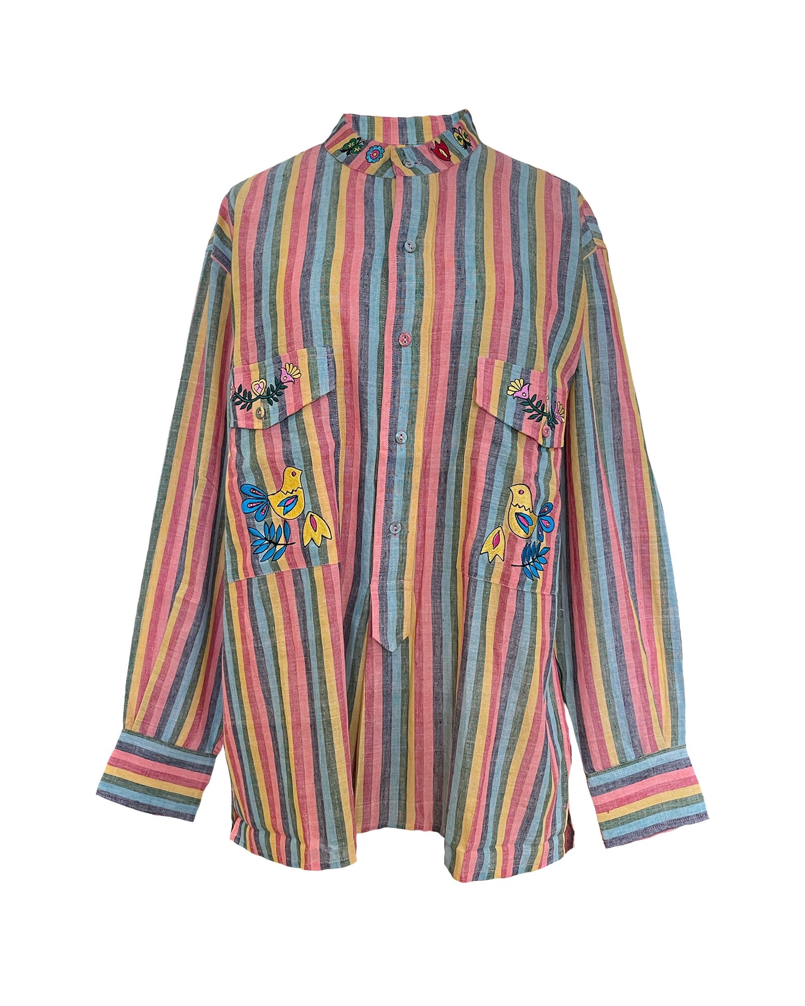 POWER POCKET SHIRT - MULTI CANDY