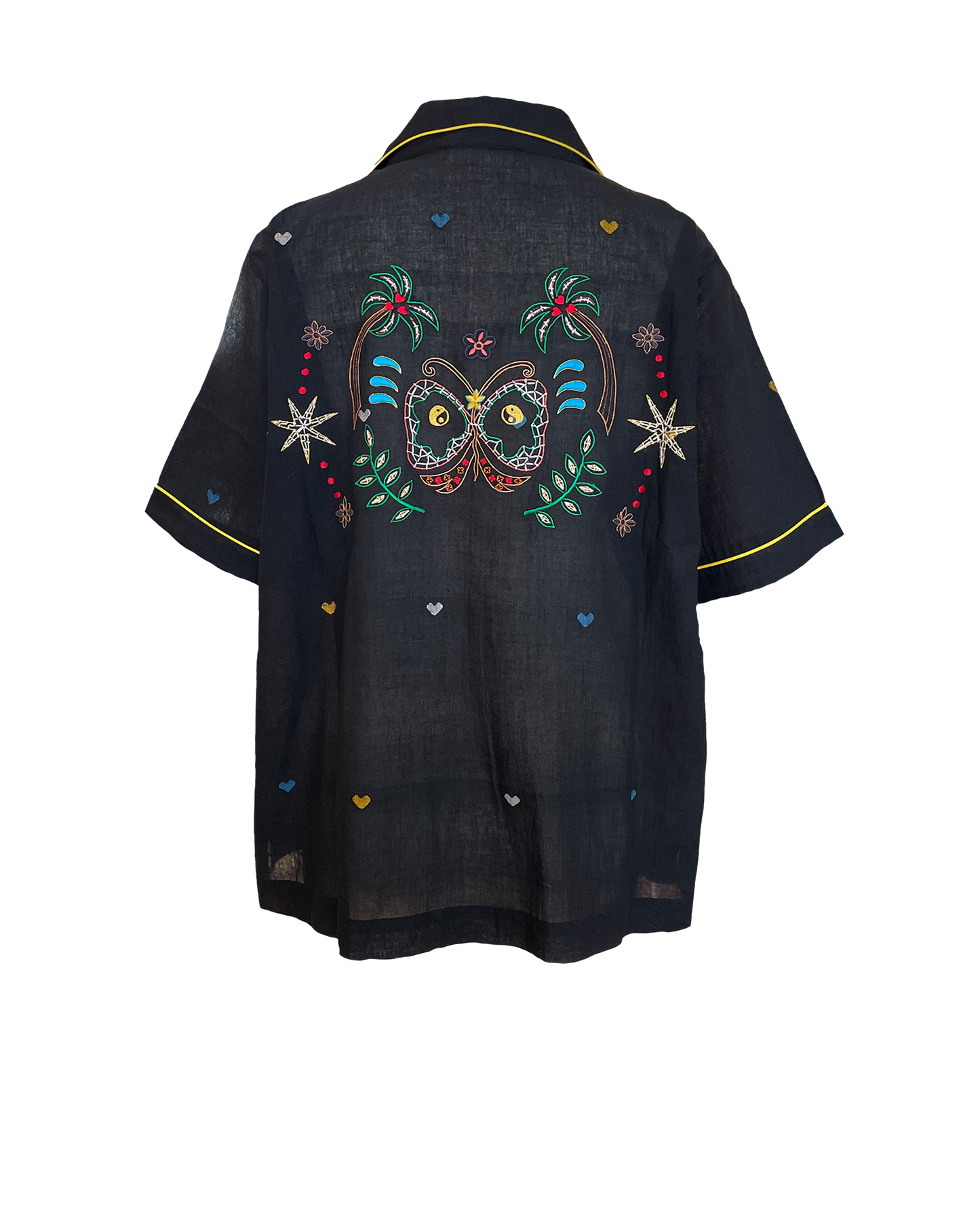 PYJAMA BLACK SHIRT