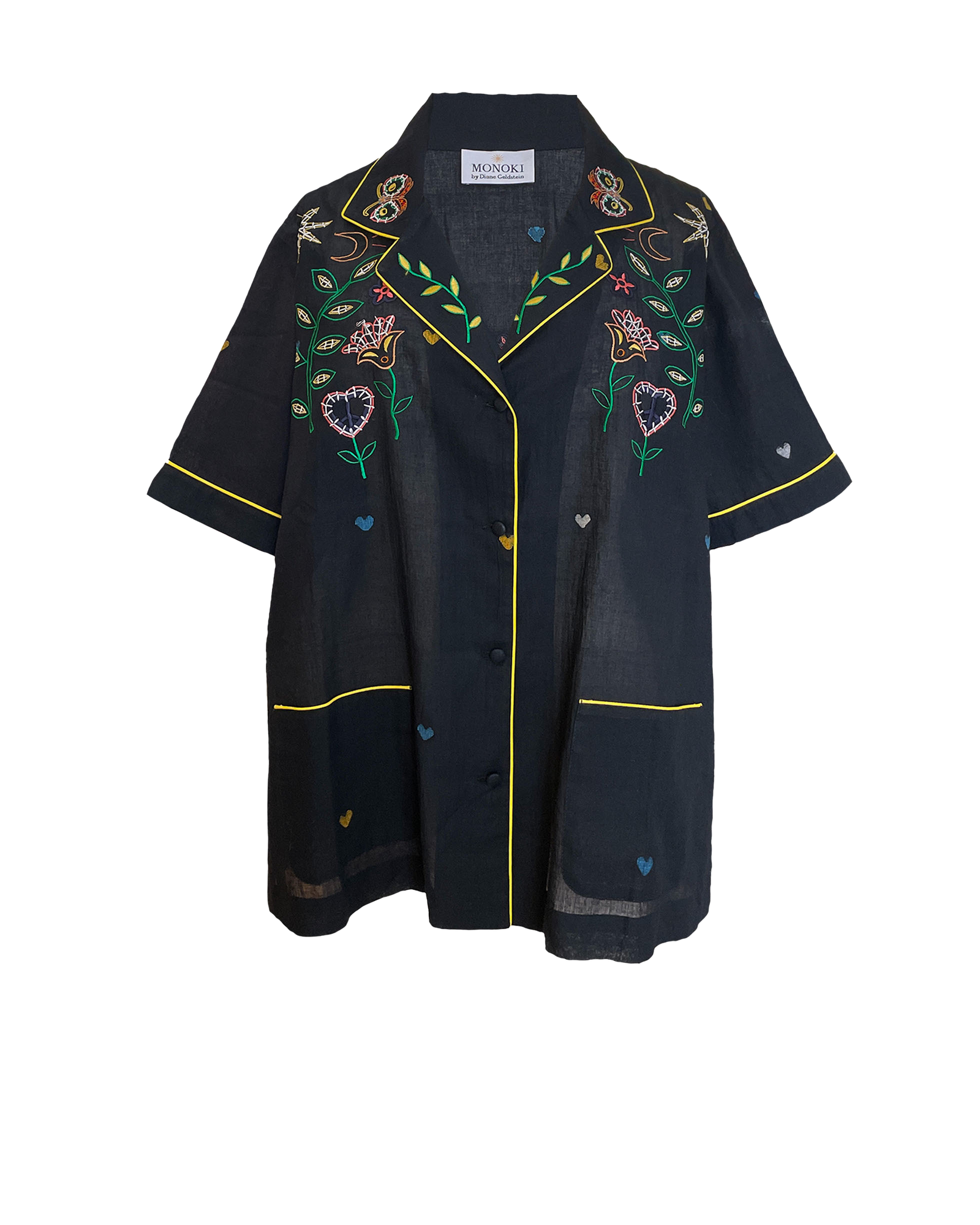PYJAMA BLACK SHIRT