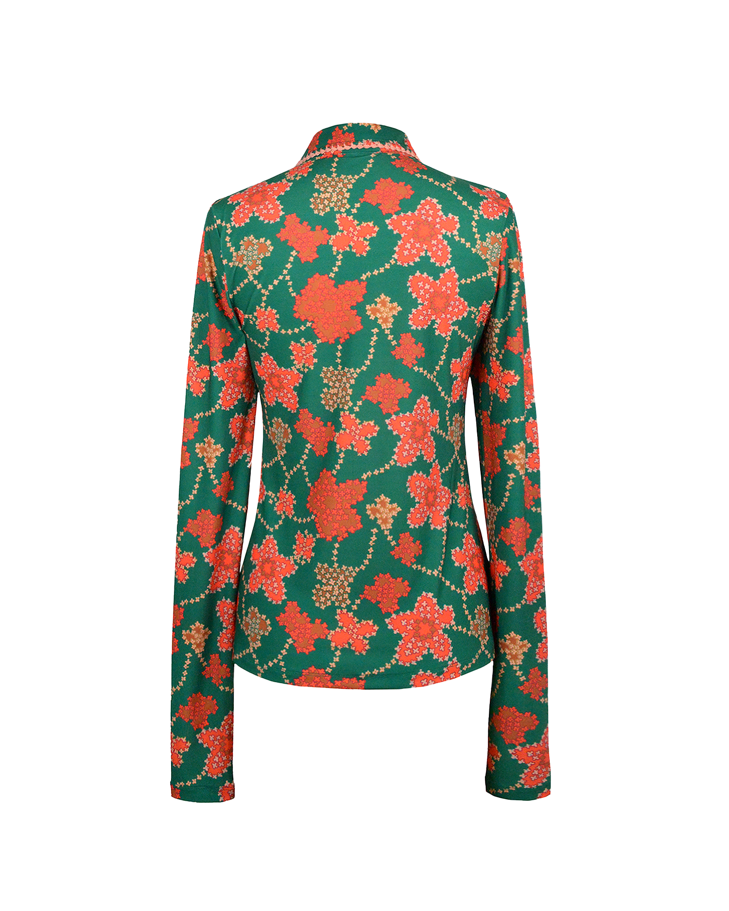 ALICE SHIRT - MIAMI GREEN PRINT