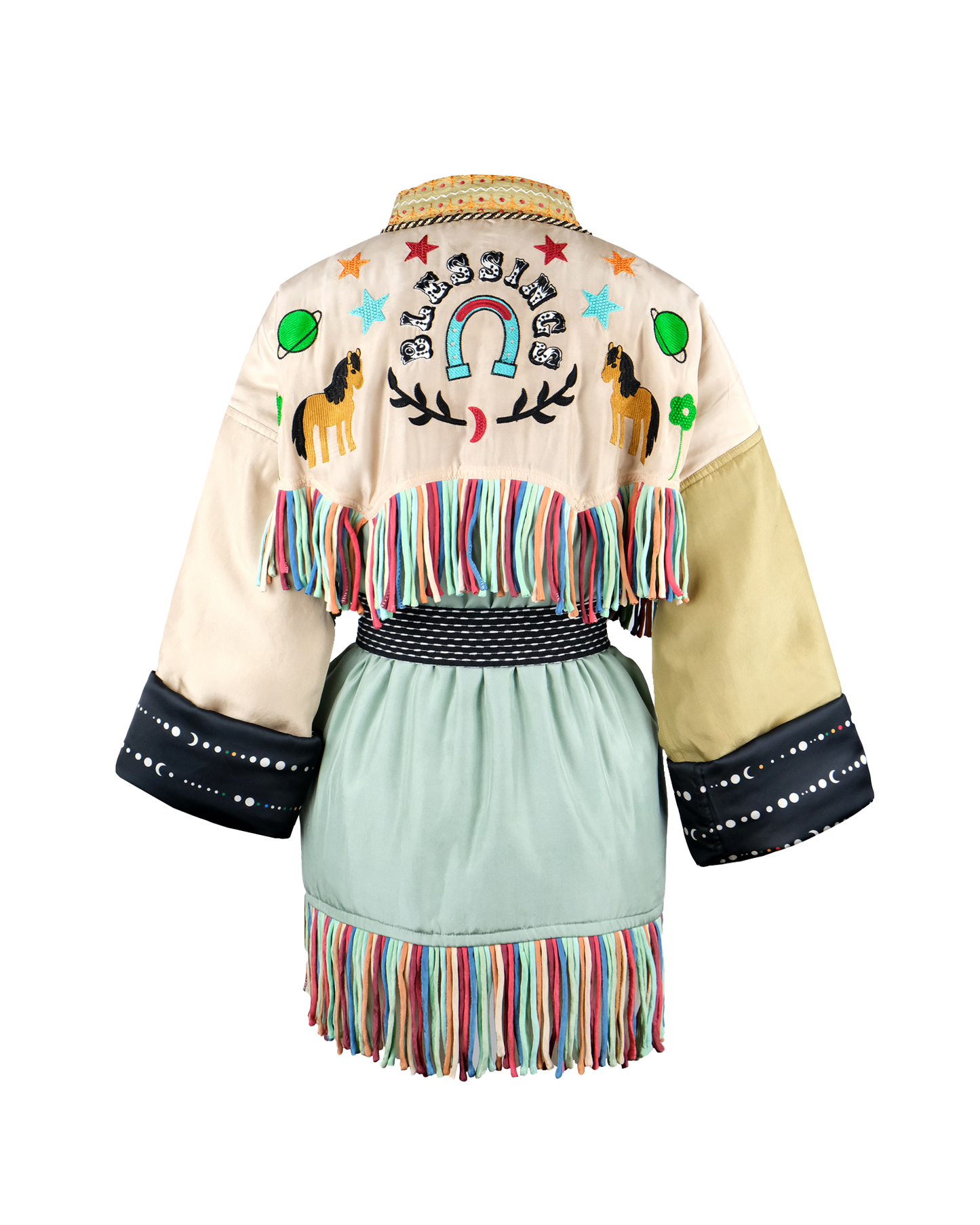 RODEO SILK PASTEL KIMONO