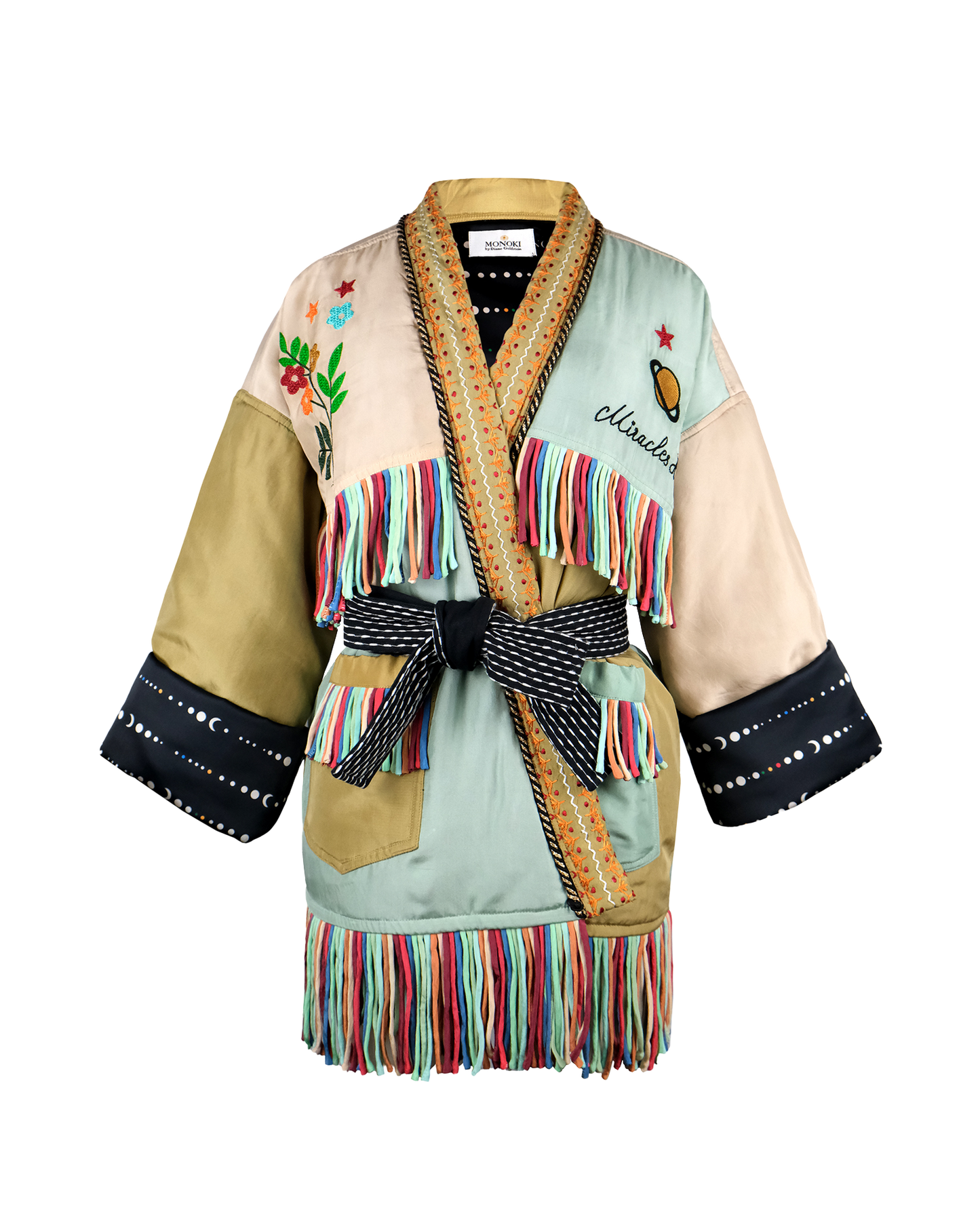 RODEO SILK PASTEL KIMONO