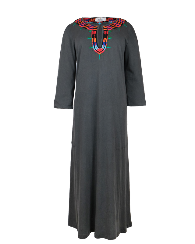 SKIN DRESS GREY