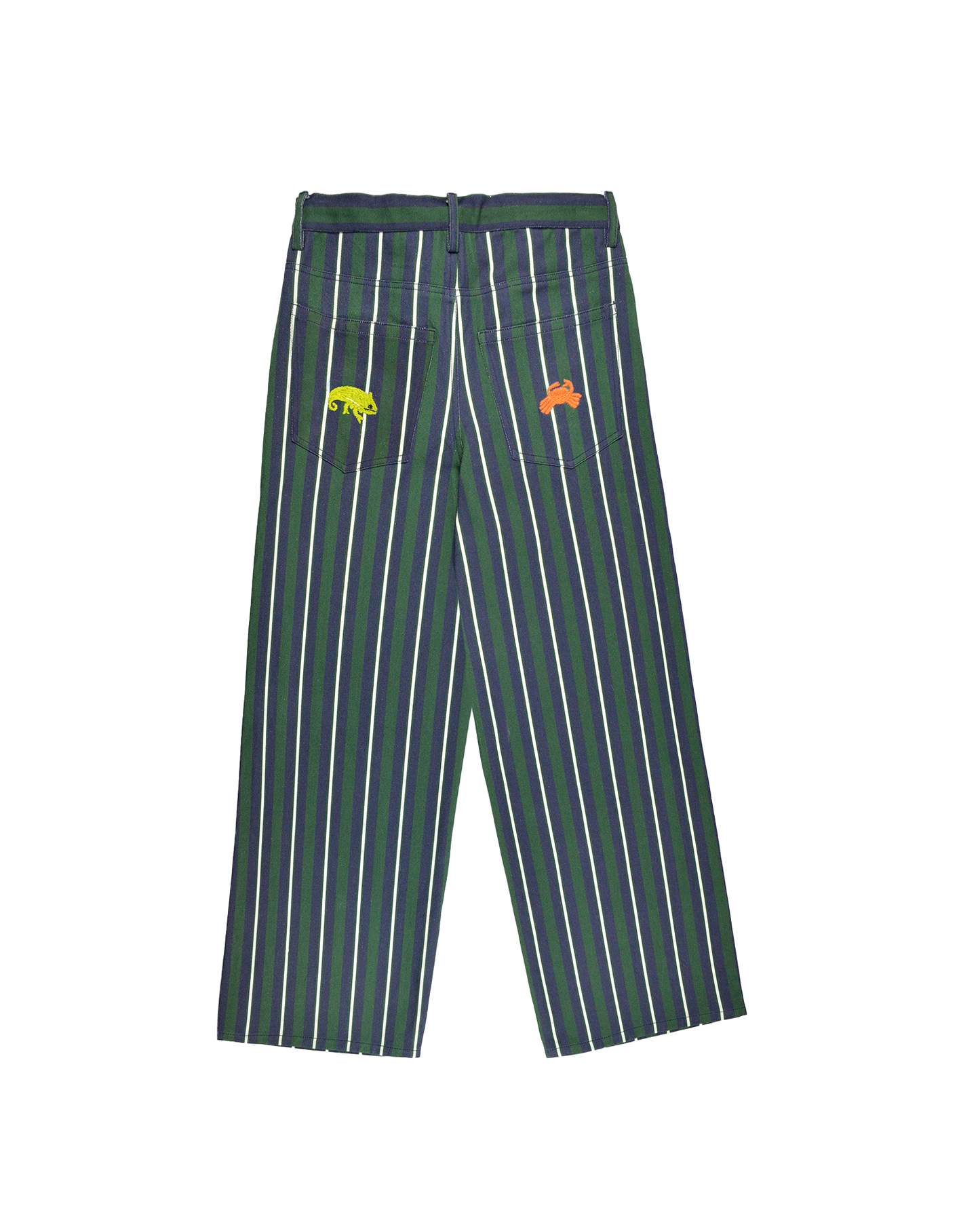 VEGAS PANTS - NAVY GREEN