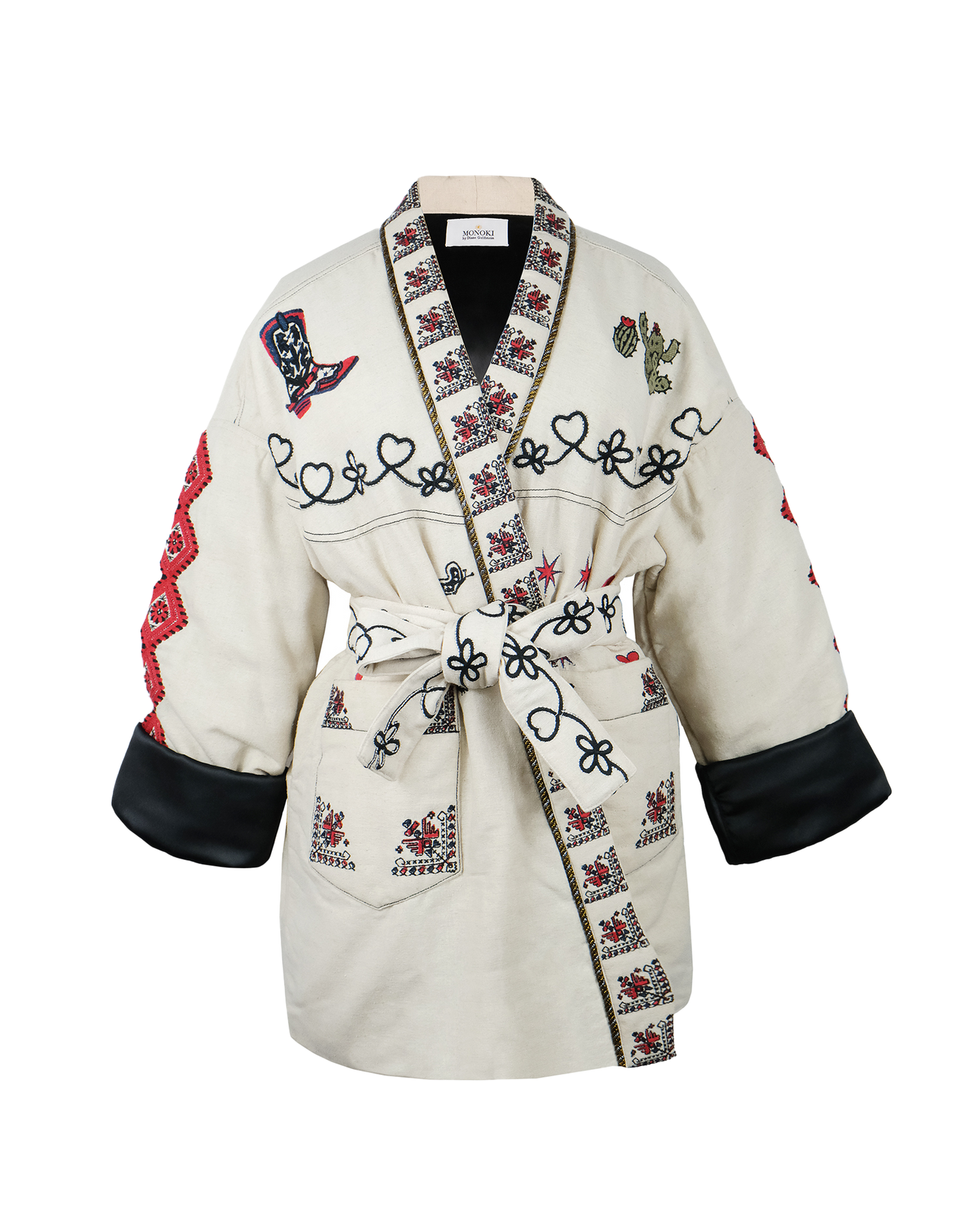YELLOWSTONE KIMONO OFF WHITE