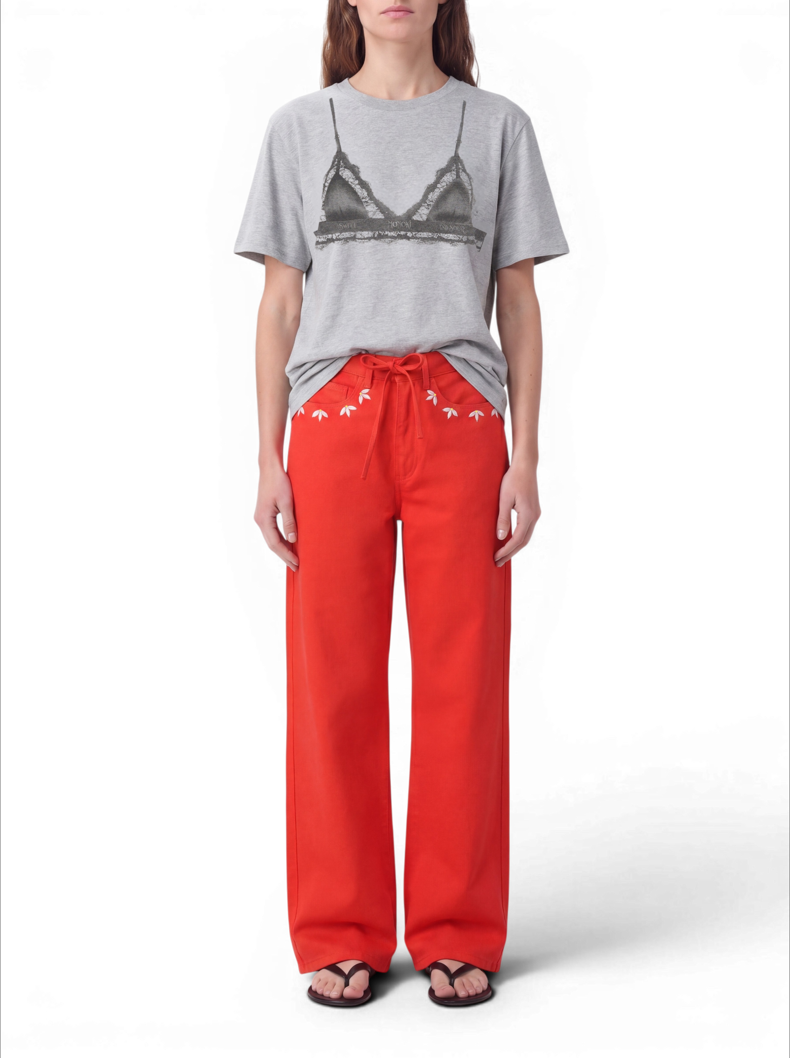 VEGAS PANTS - RED