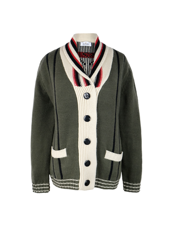 ACE OF CUP CARDIGAN KHAKI