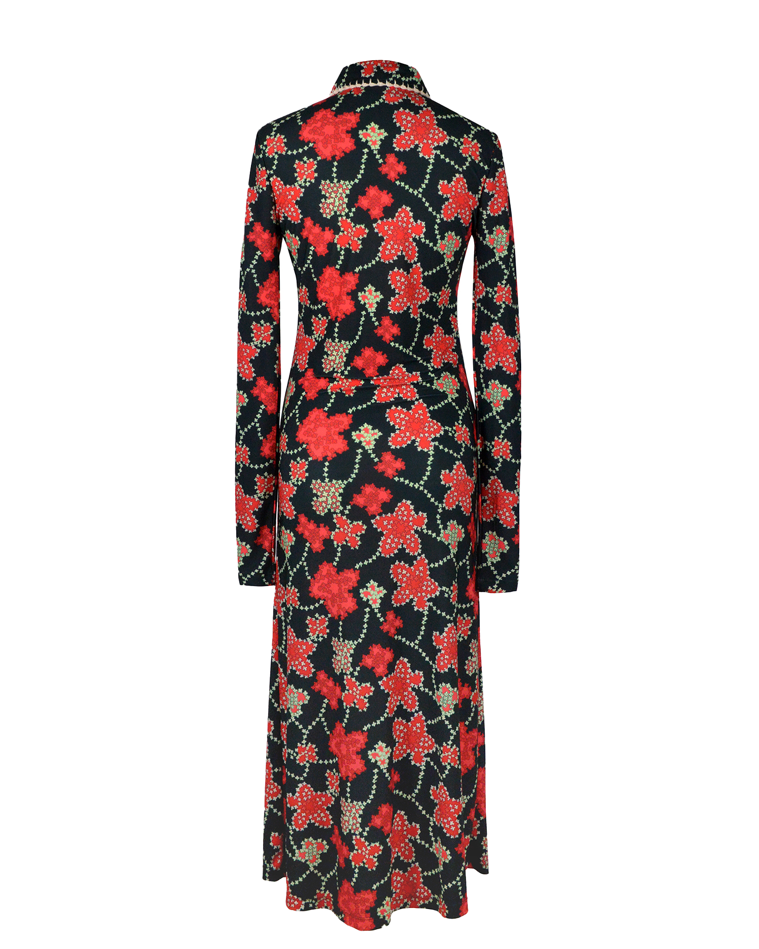 ALICE DRESS - MIAMI BLACK PRINT