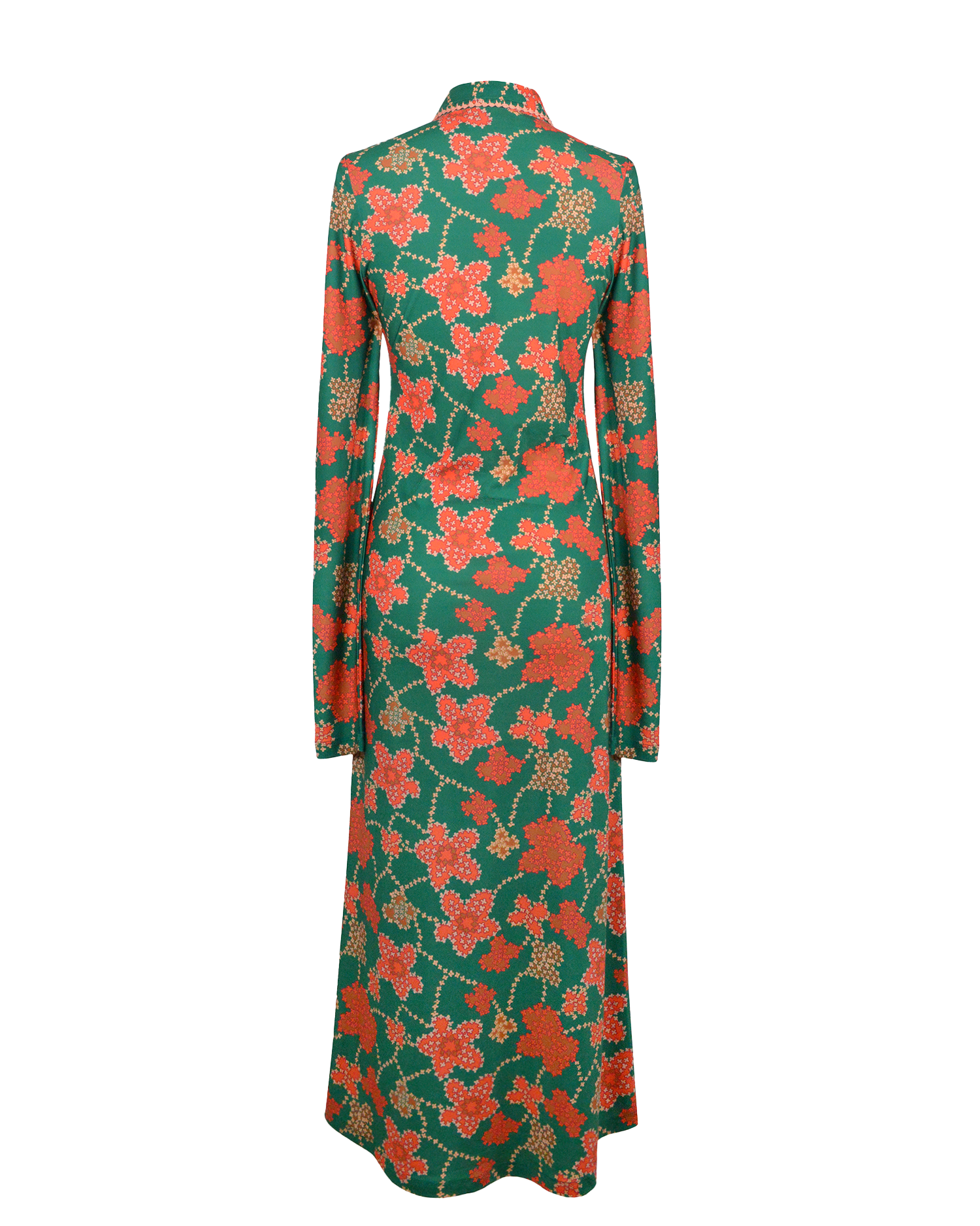 ALICE DRESS - MIAMI GREEN PRINT