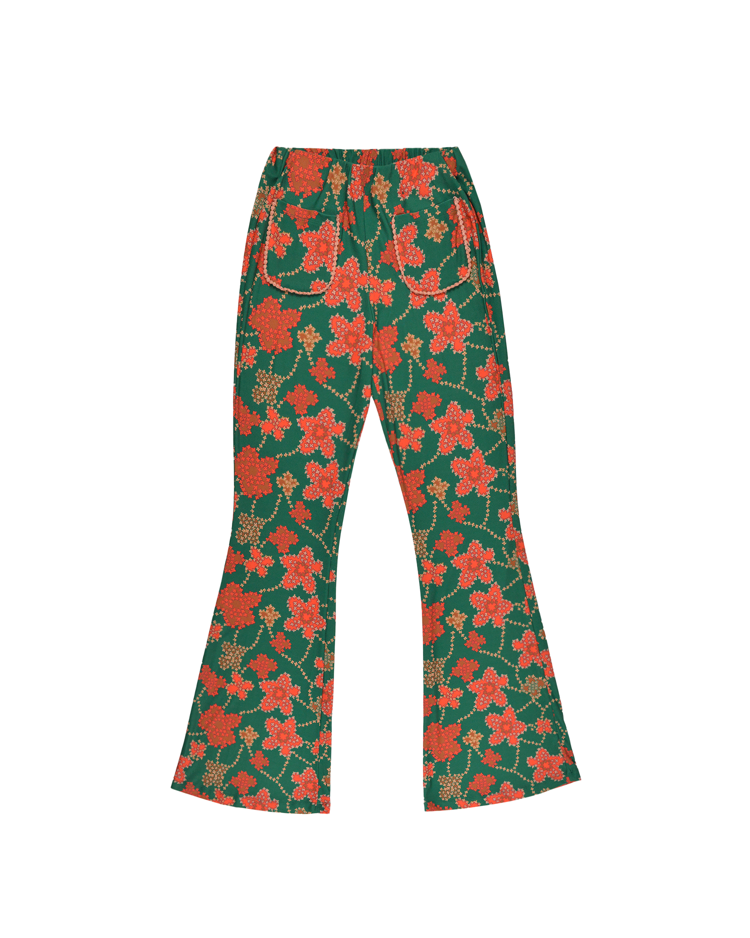 ALICE PANTS - MIAMI GREEN PRINT