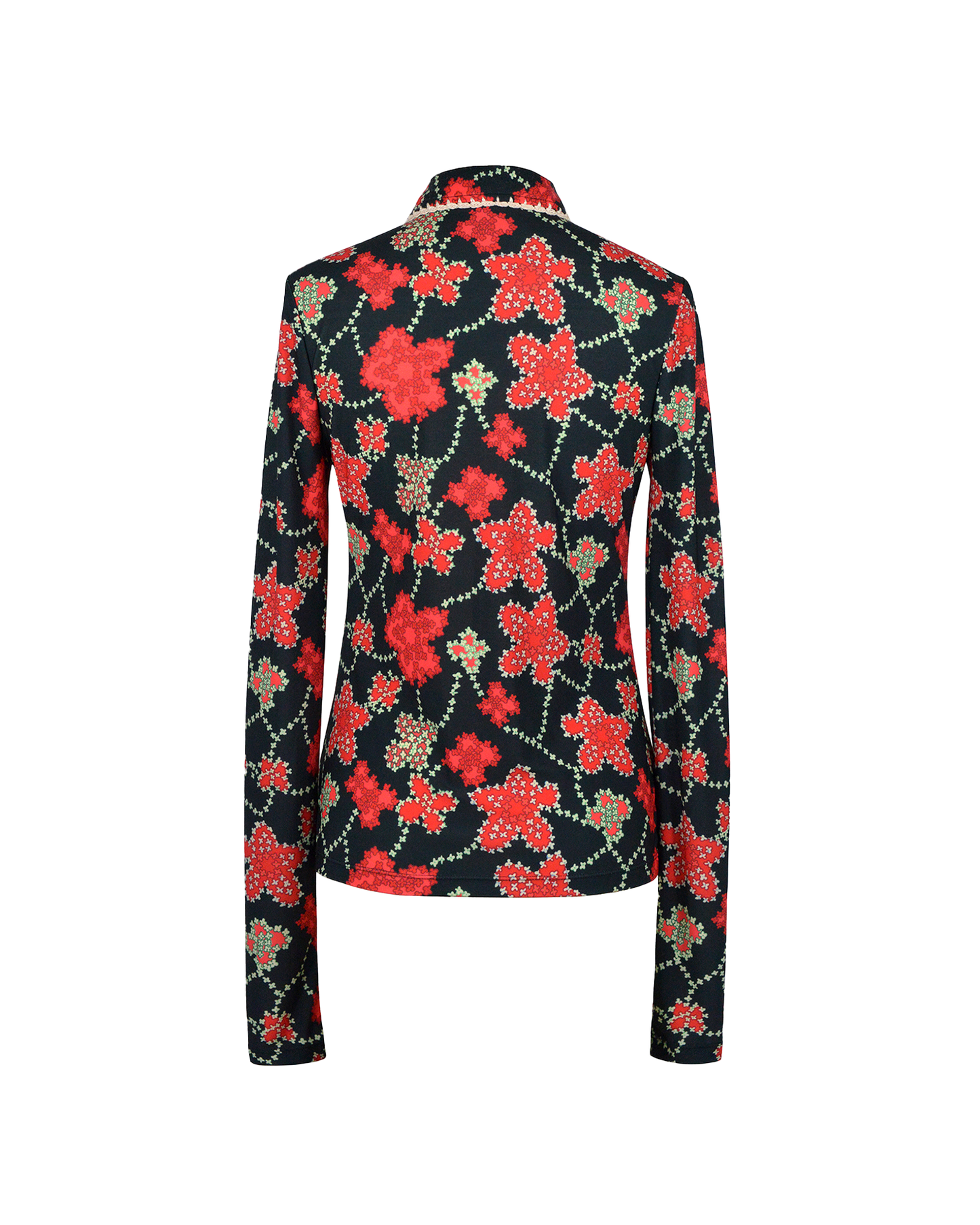 ALICE SHIRT - MIAMI BLACK PRINT