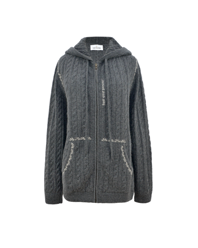 AMA HOODIE - GREY
