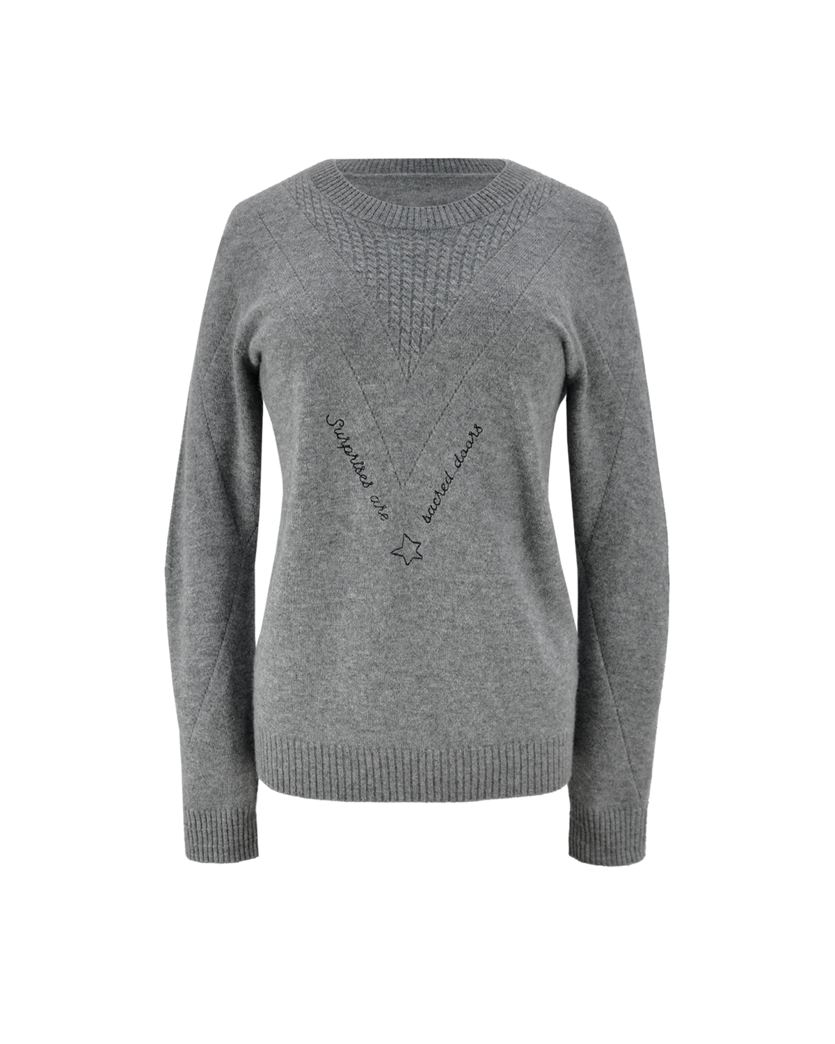 AURELIA SWEATER - GREY