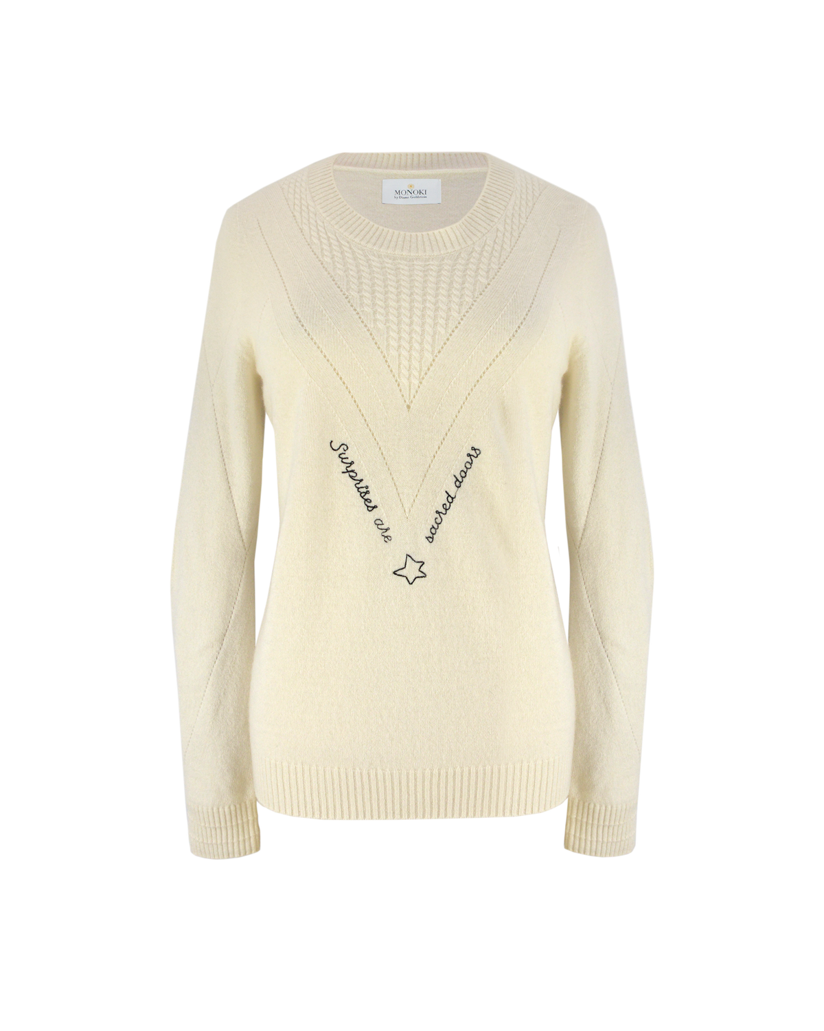 AURELIA SWEATER - WHITE