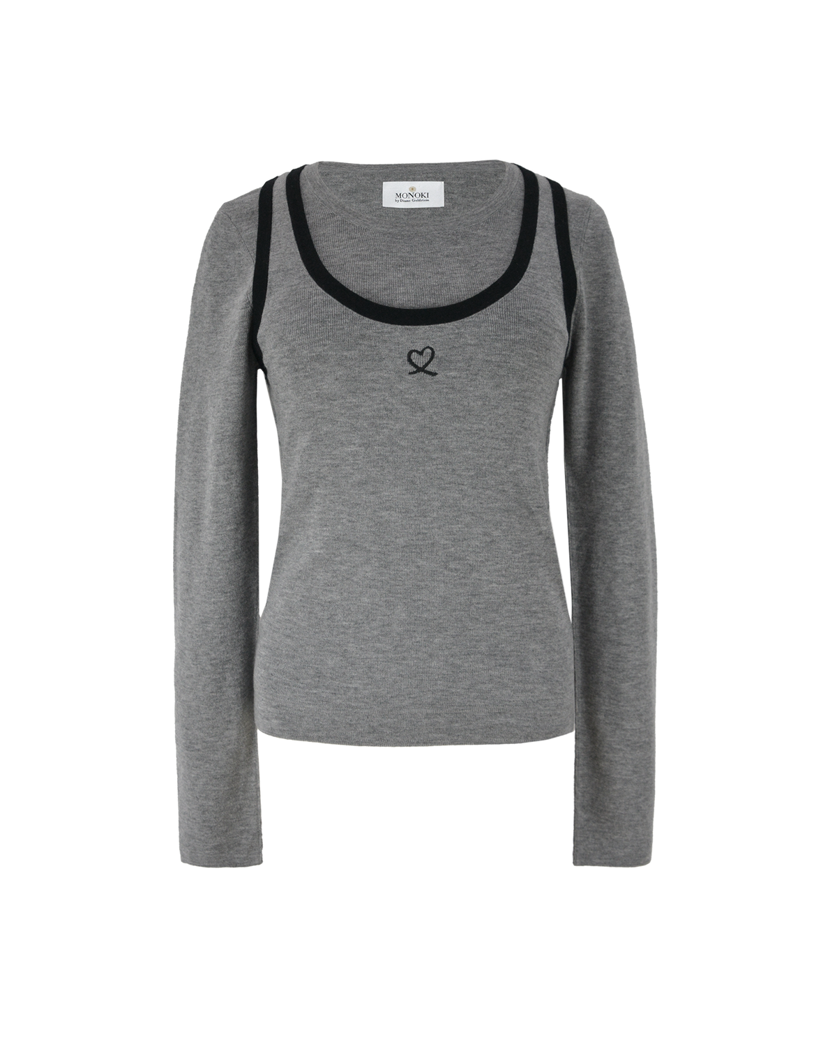 ESSENCE TOP - GREY