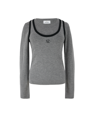 ESSENCE TOP - GREY