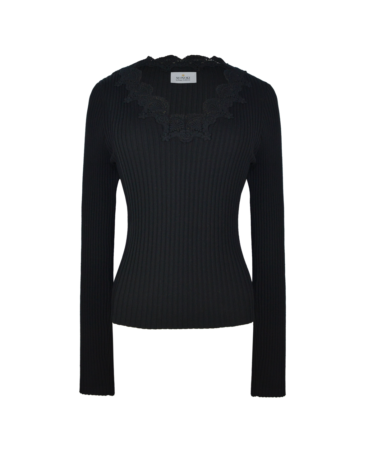 SWEATY TOP - BLACK