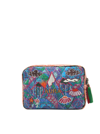 AURA BIG POUCH - PINK BLUE