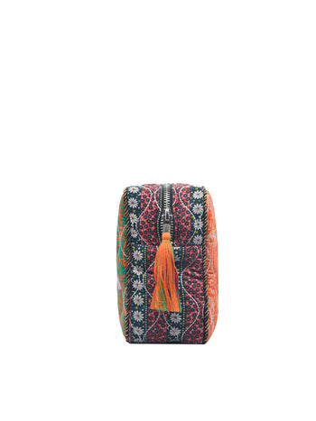 AURA BIG POUCH - PEACH GREEN