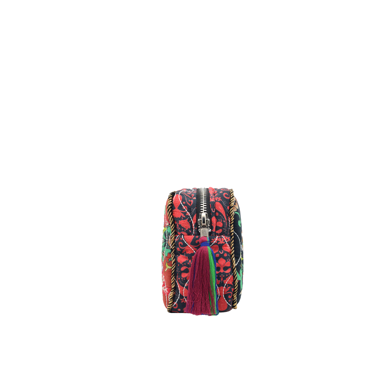 AURA TEEN POUCH - TERRACOTA / BLACK