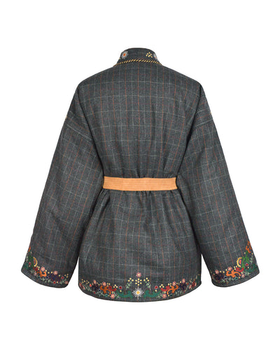 ARABESQUE KIMONO - GREY