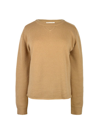 LOVE SWEATER - CAMEL