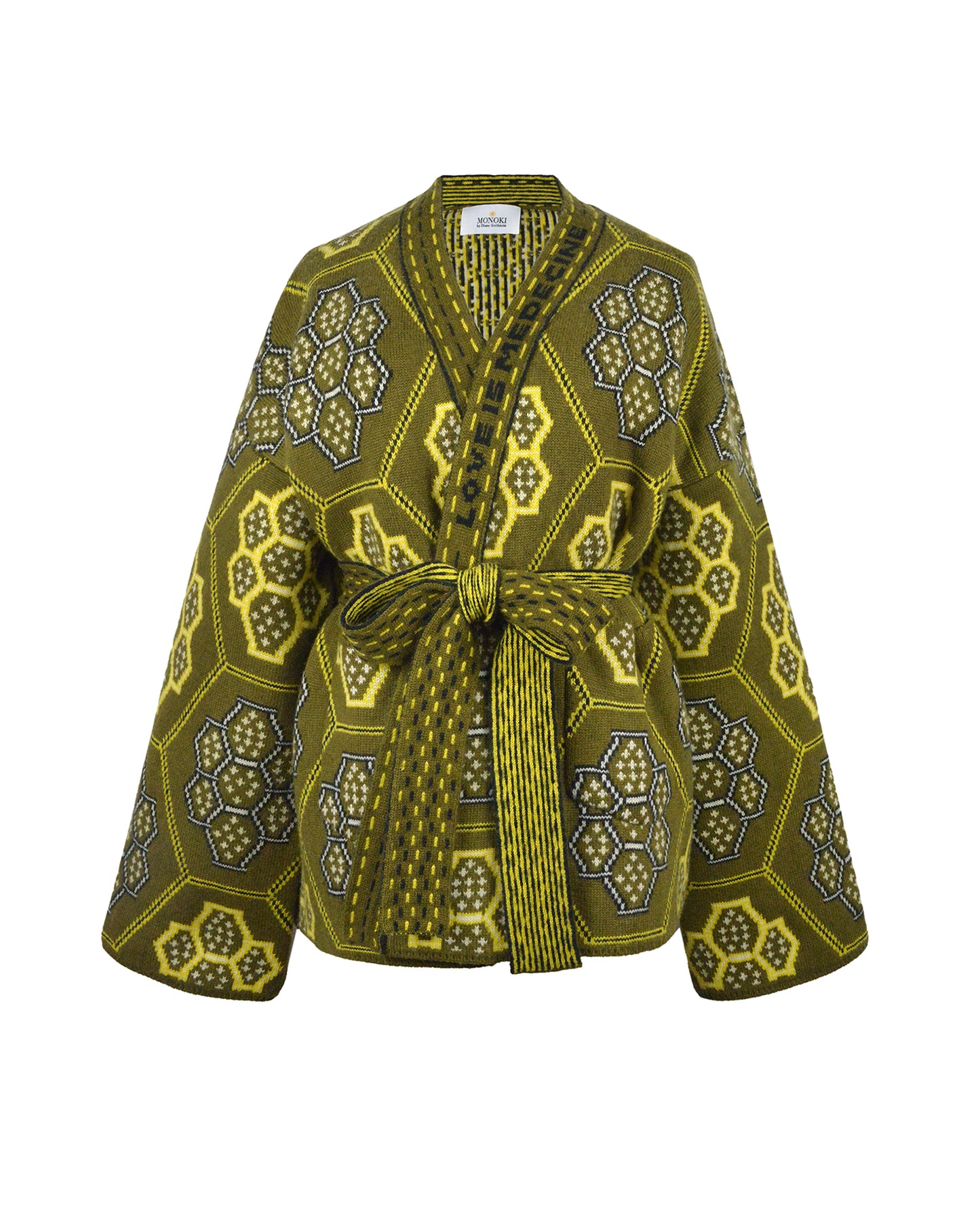 KALEÏ KIMONO - GREEN