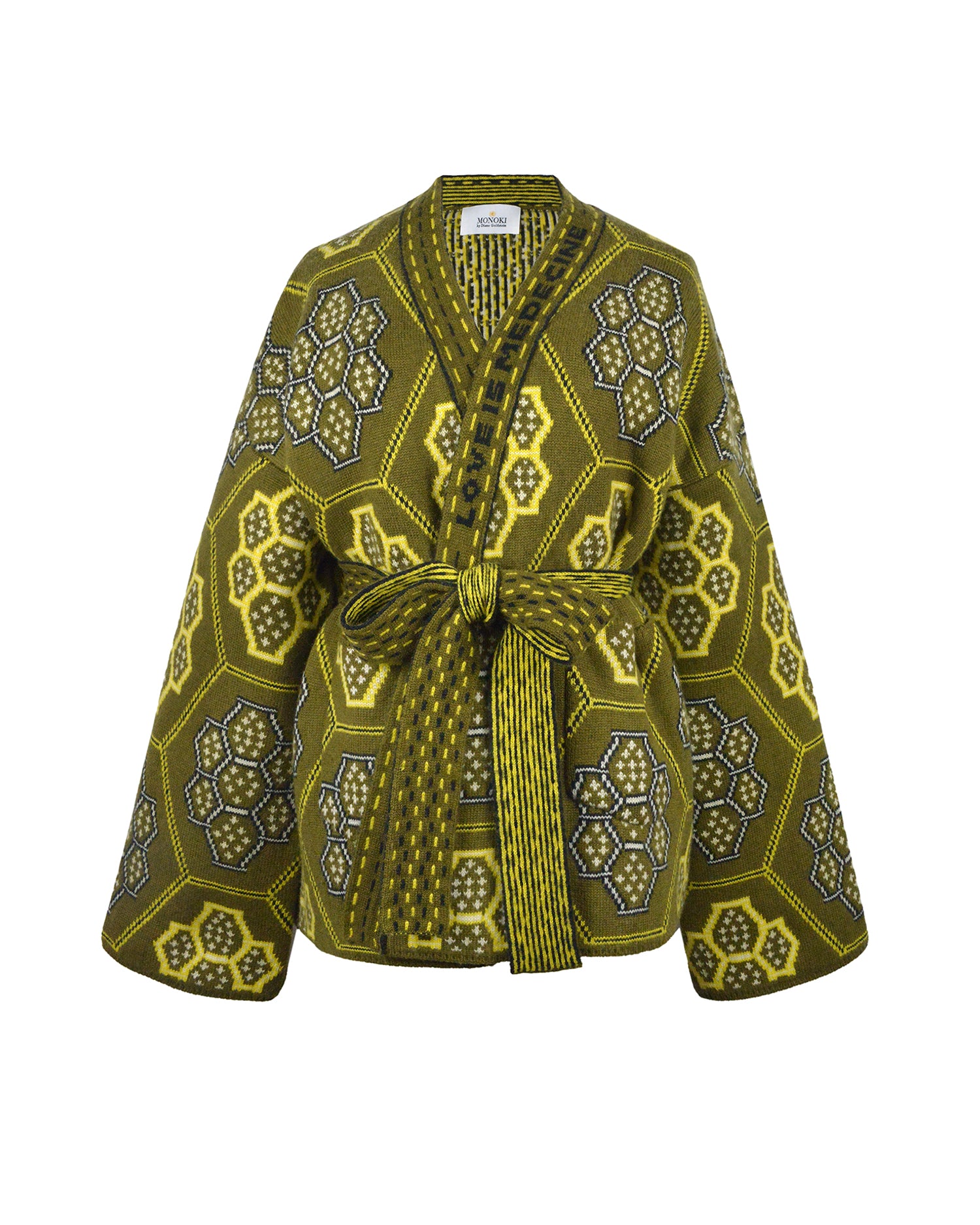 KALEÏ KIMONO - GREEN