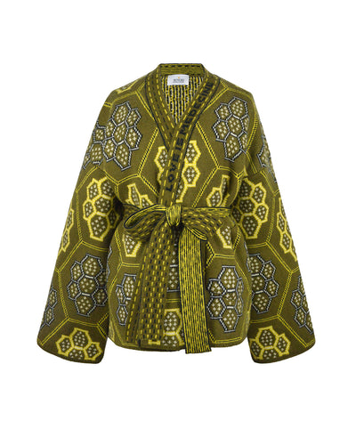 KALEÏ KIMONO - GREEN