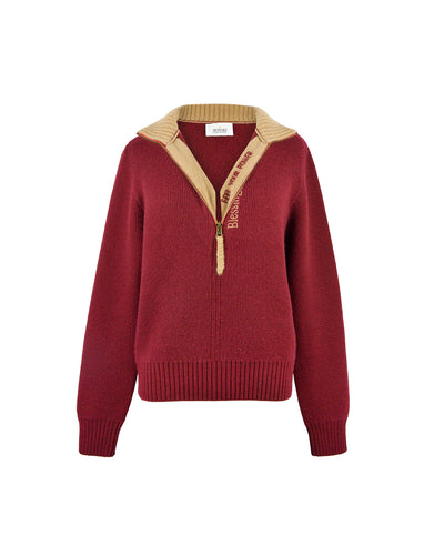 TRUCK SWEATER - BURGUNDY