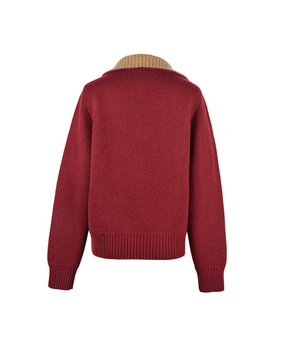 TRUCK SWEATER - BURGUNDY