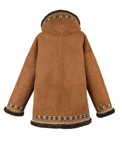 VALLEY COAT - BRUN