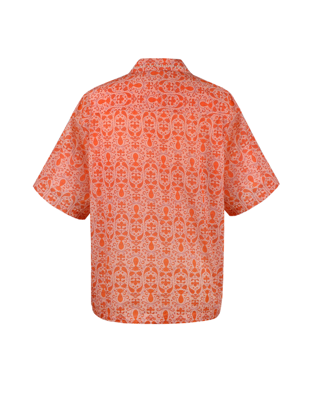 PAISLEY SHIRT - ORANGE