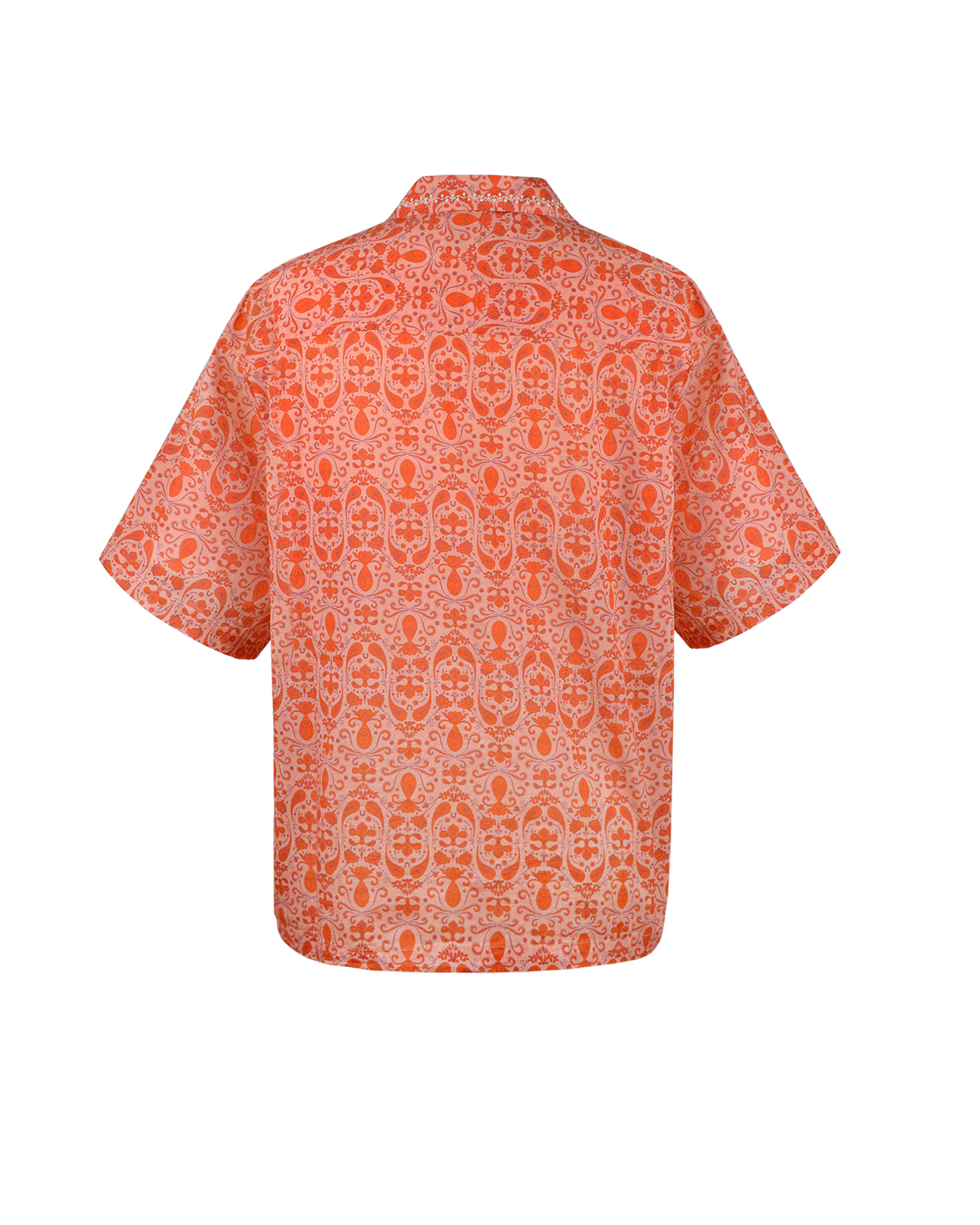 PAISLEY SHIRT - ORANGE