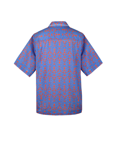 PAISLEY SHIRT - BLUE
