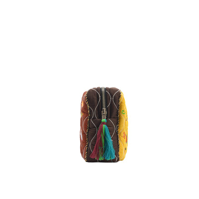 HEAL BIG POUCH - CHOCO & YELLOW