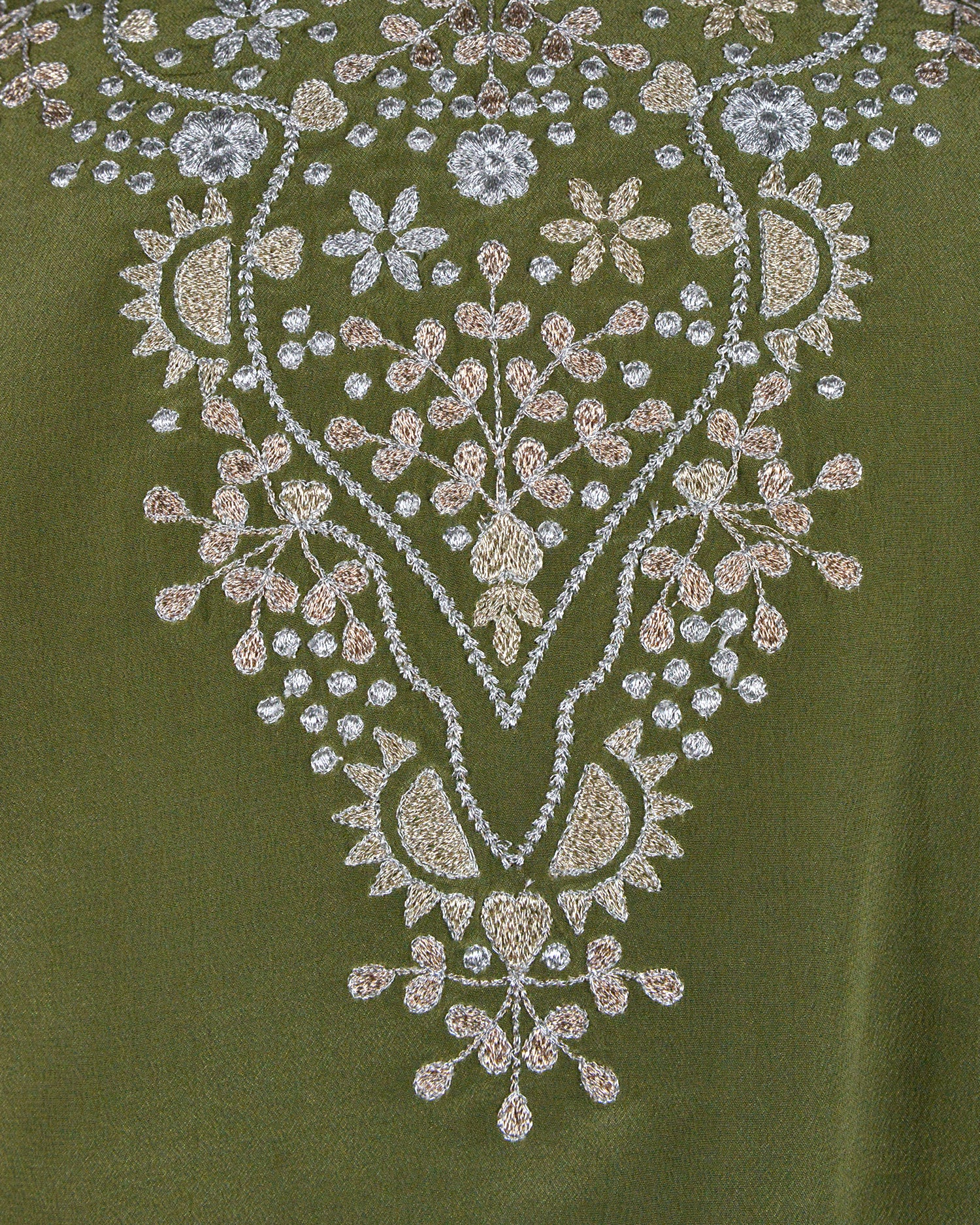 HOPE SILK KIMONO - KHAKI
