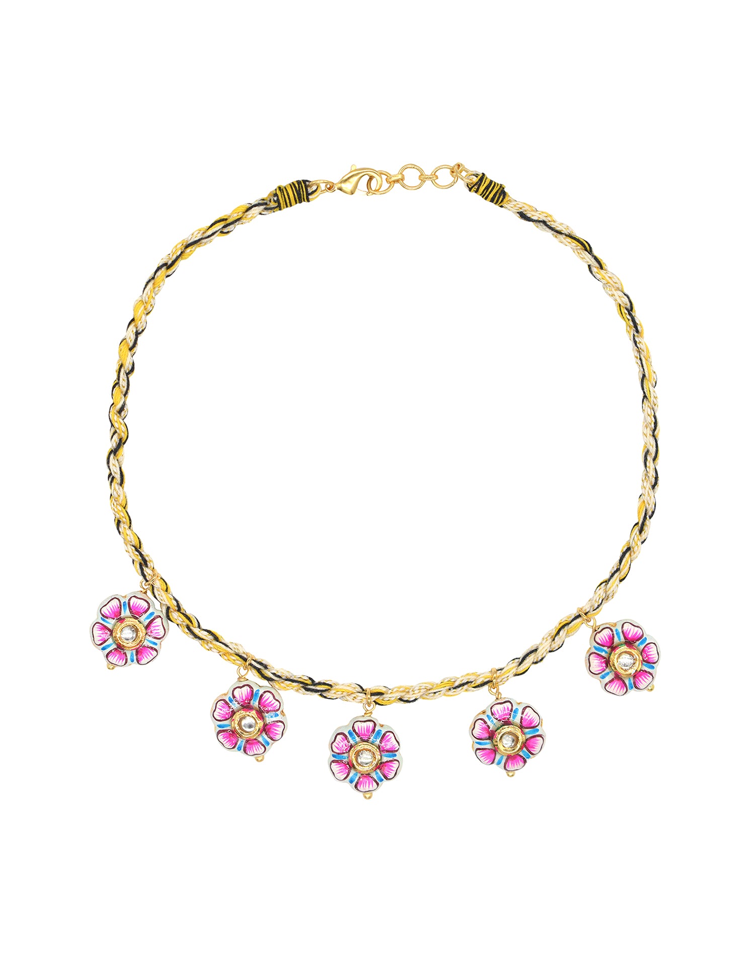 PETUNIA CHOKER - YELLOW