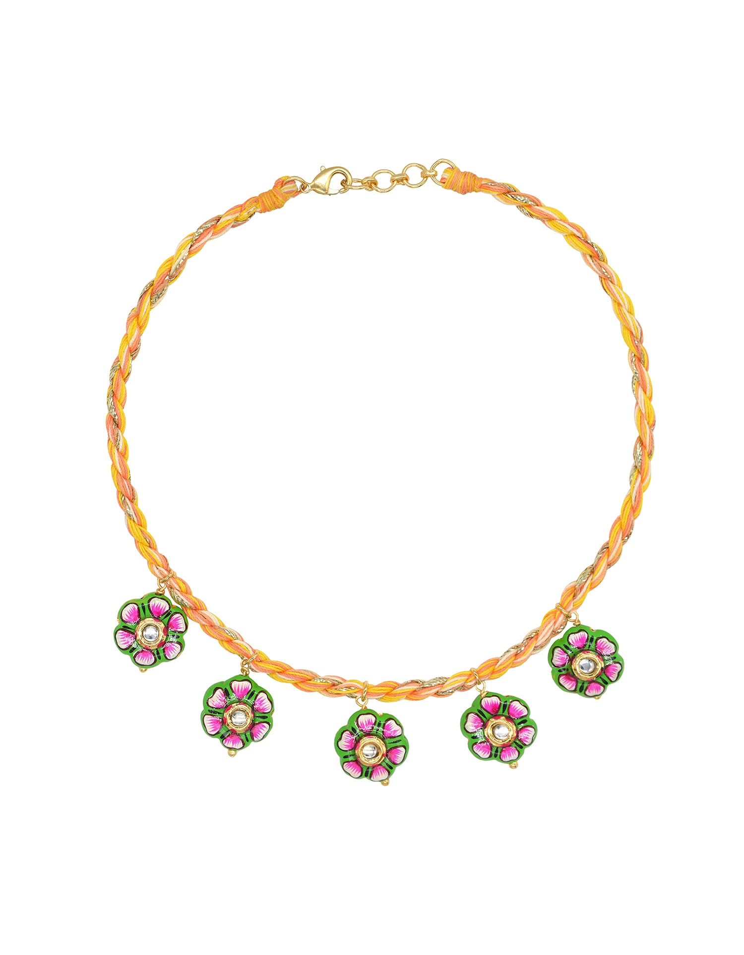 PETUNIA CHOKER - ORANGE