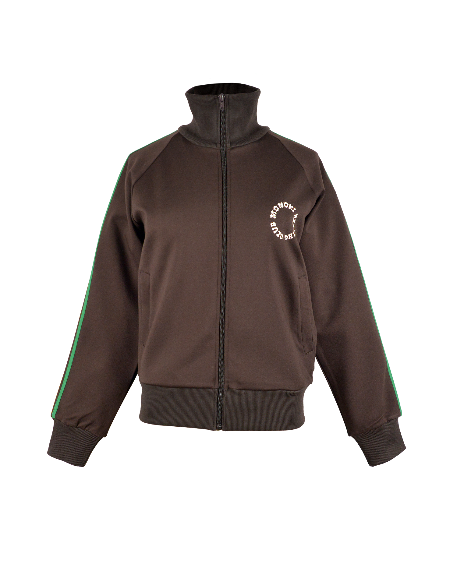 TRACK JACKET - BROWN