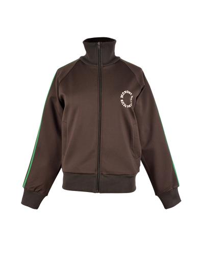 TRACK JACKET - BROWN