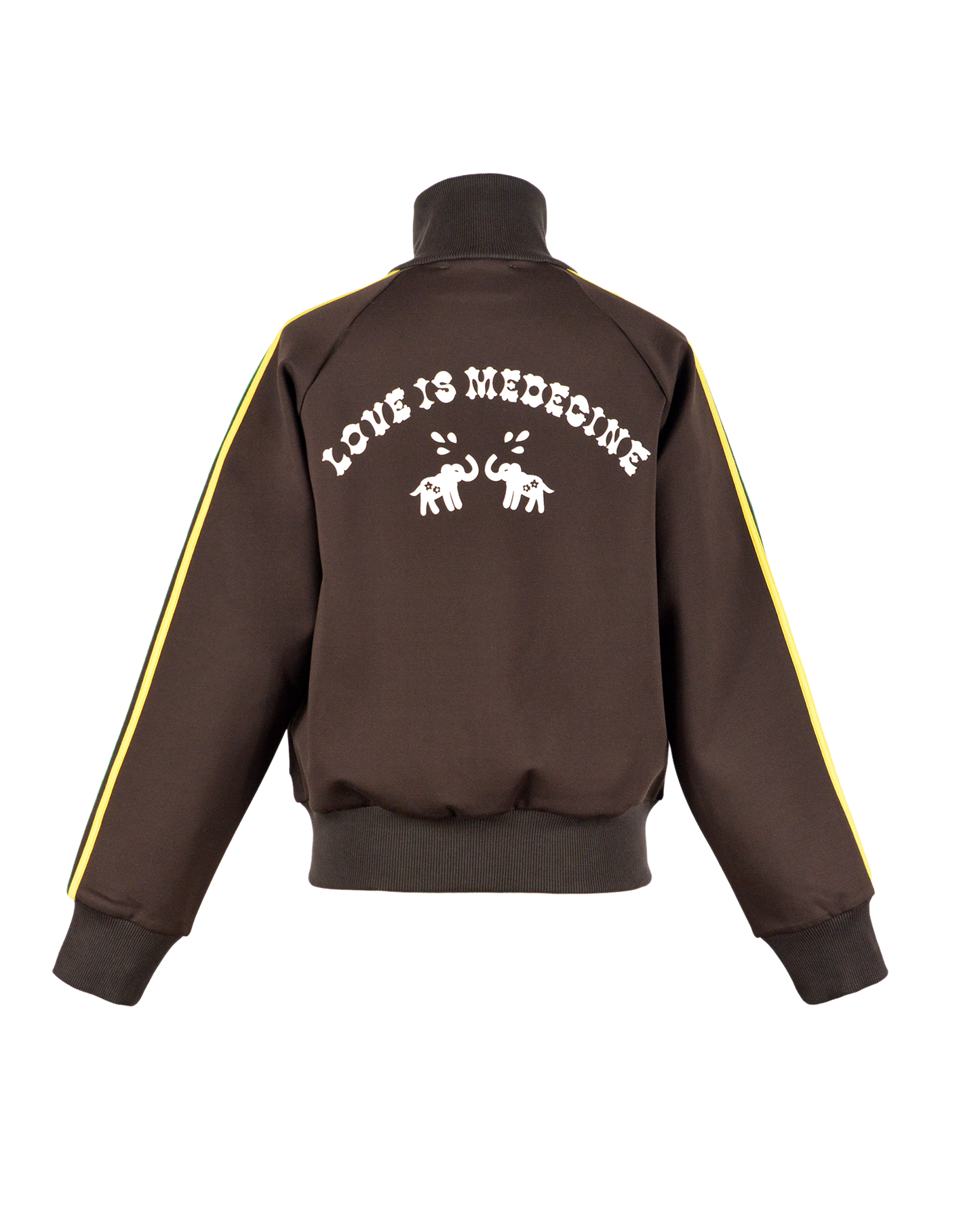 TRACK JACKET - BROWN