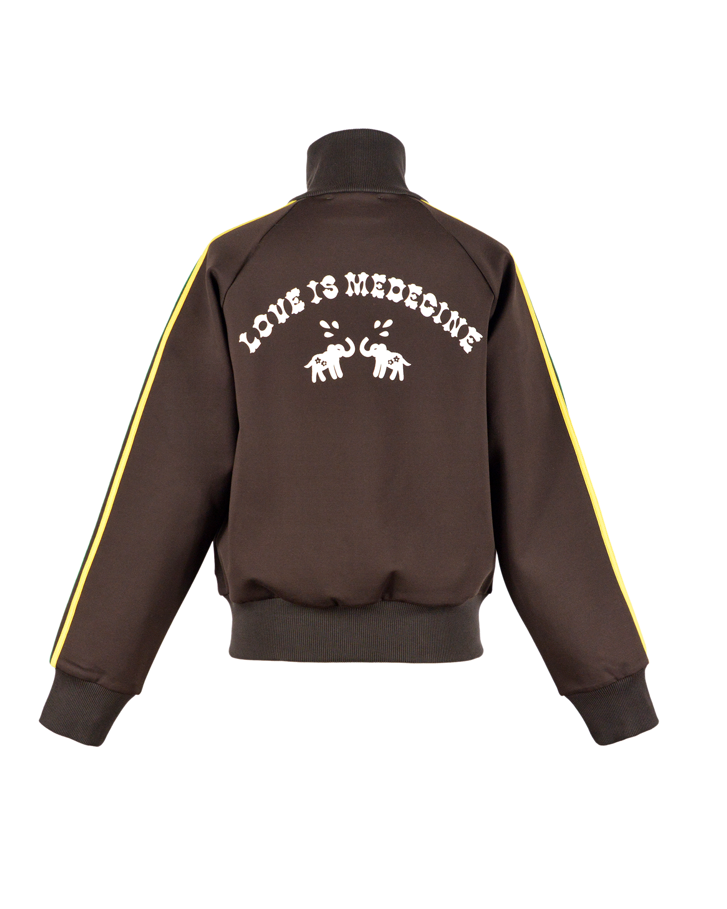 TRACK JACKET - BROWN