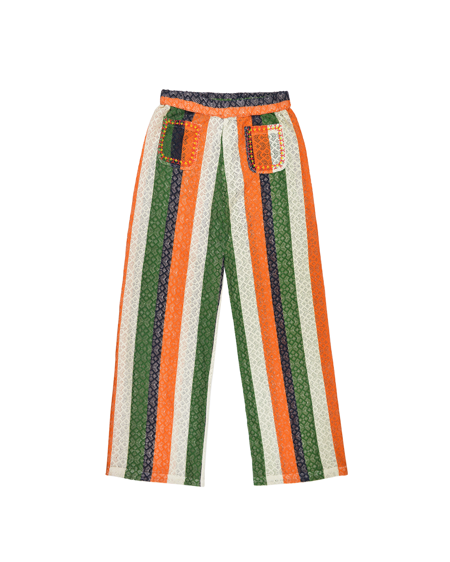 ZUMBA PANTS - GREEN ORANGE