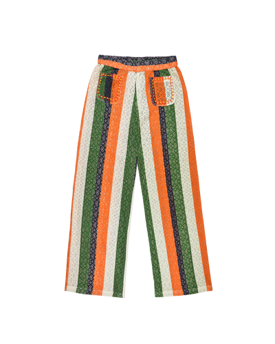 ZUMBA PANTS - GREEN ORANGE