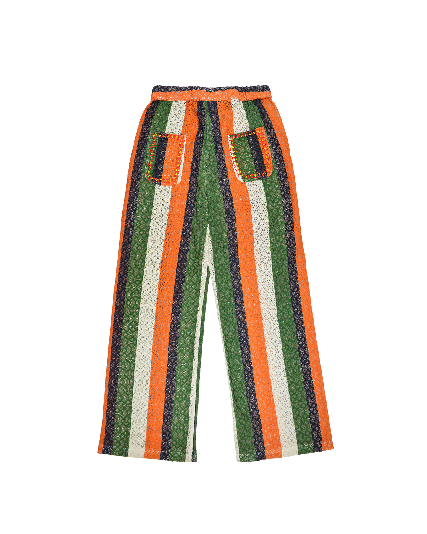 ZUMBA PANTS - GREEN ORANGE