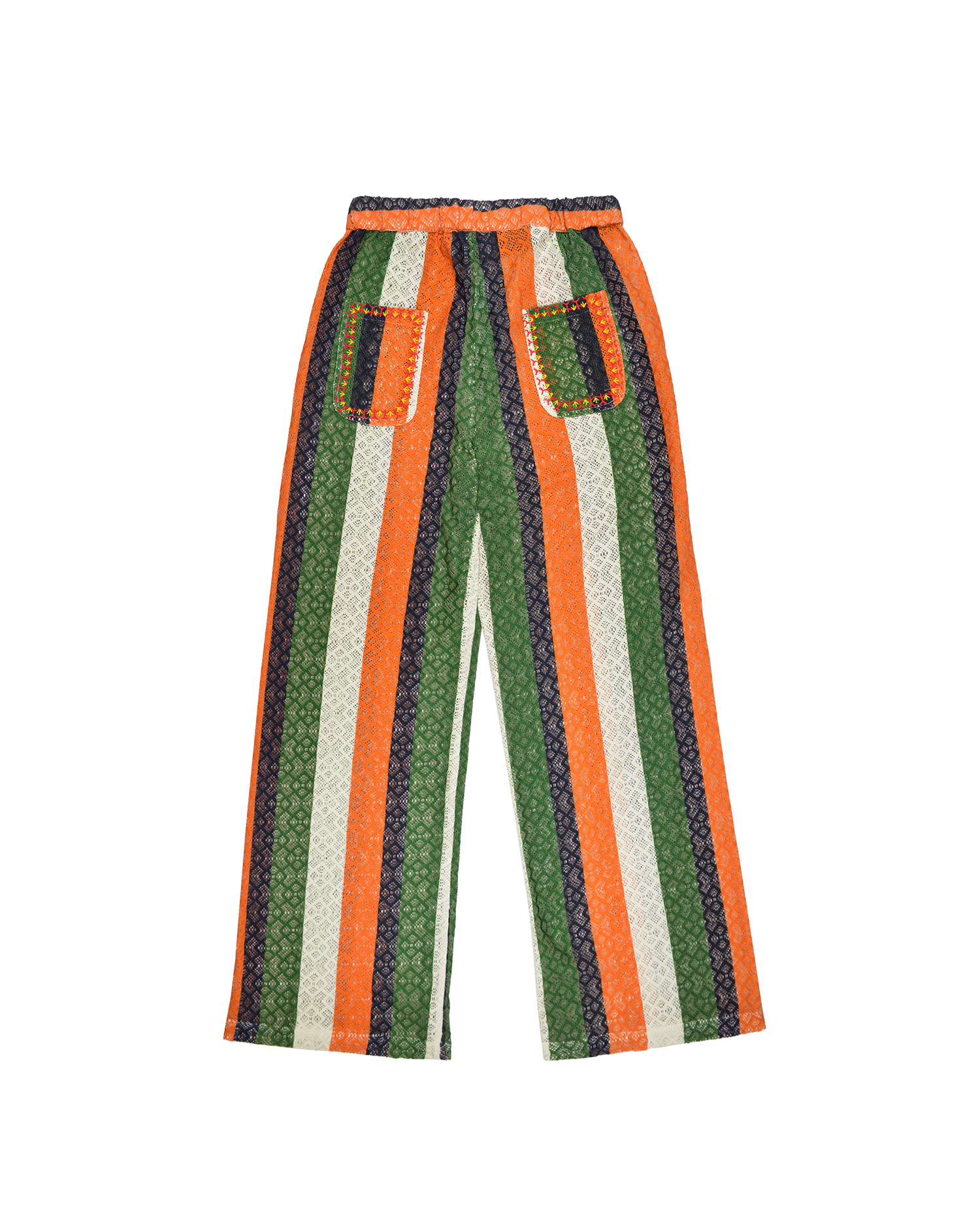 ZUMBA PANTS - GREEN ORANGE